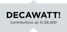 Decawatt contribution up to $5,000